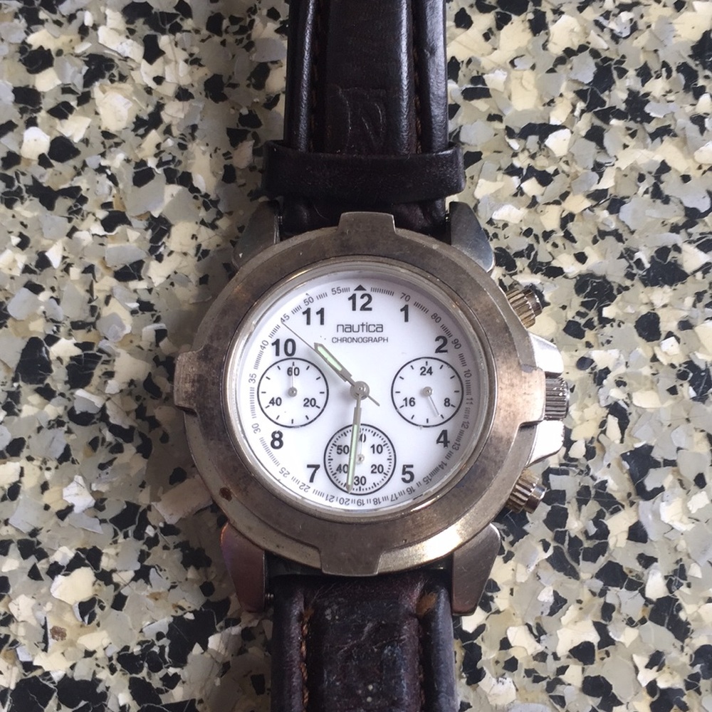 90s Nautica chronograph watch